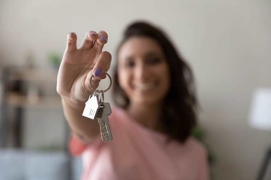 keys to a new place to live